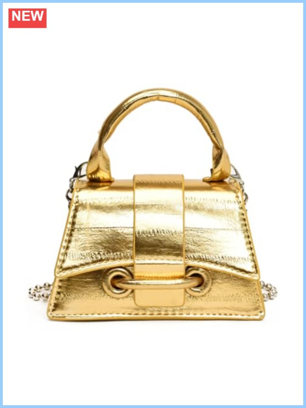 Mini Crossbody Handbag Small Cute Purse Tiny Clutch Trendy Bag Detachable Pearl